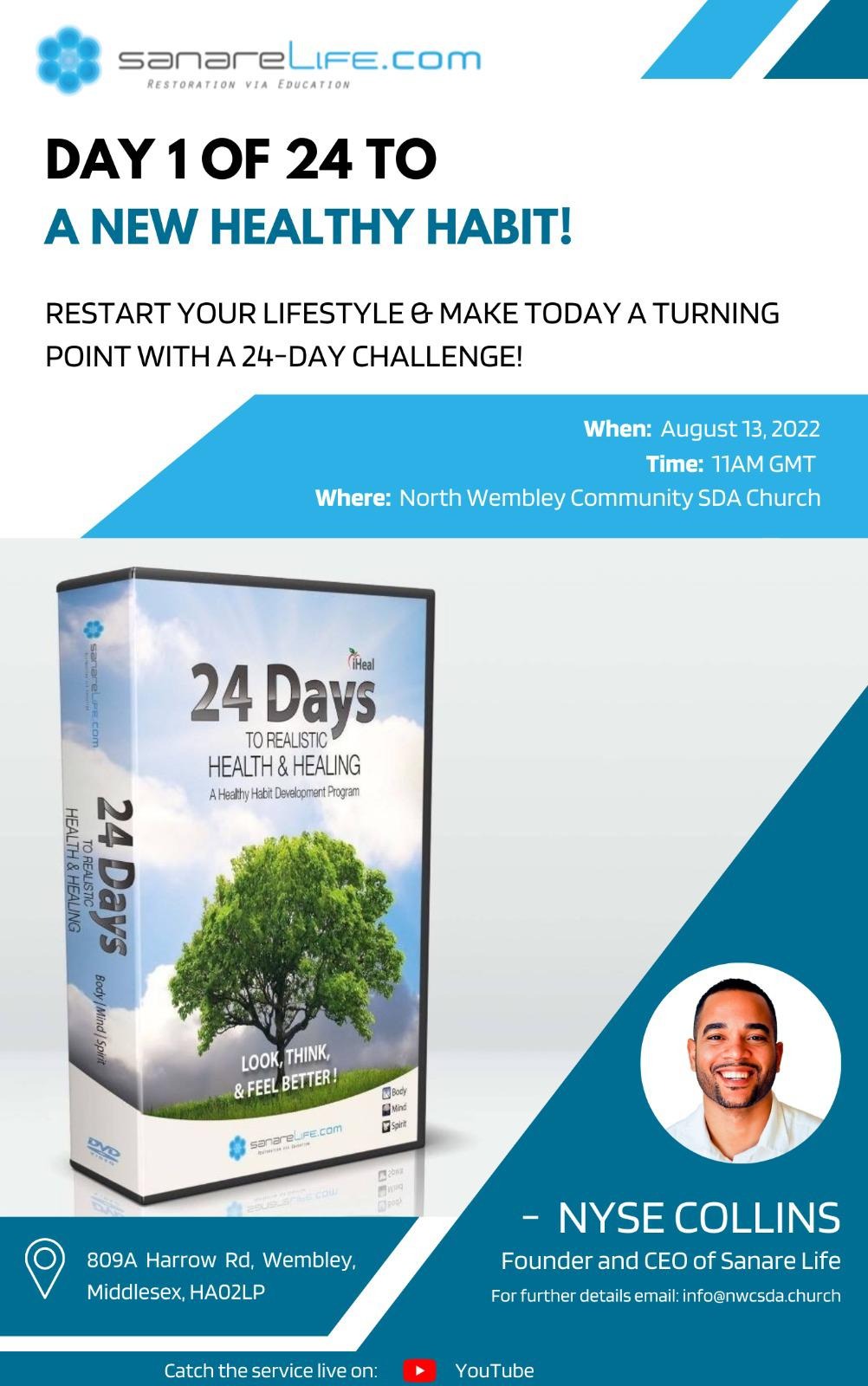 24 to Realistic Days Health and Healing