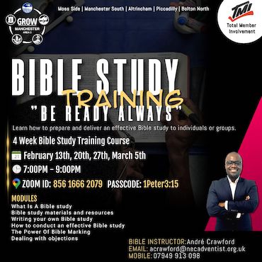 Bible Study Training, Be Ready Always
